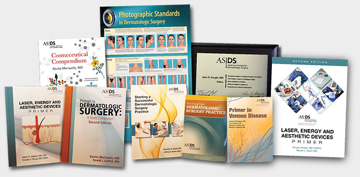 Products available in the ASDS Shop